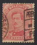 Stamps Europe - Belgium -  Rey Alberto I de Belgica.