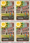 Stamps Spain -  MADRID CAPITAL EUROPEA DE LA CULTURA 1992