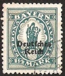Stamps Germany -  BAYERN - PATRONA DE BAVARIA