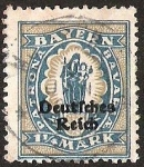 Stamps Germany -  BAYERN - PATRONA DE BAVARIA