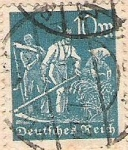 Stamps Germany -  EL COSECHADOR