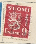 Stamps Europe - Finland -  Escudo