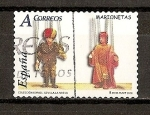 Stamps Spain -  Juguetes./ Marionetas