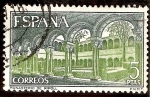 Stamps : Europe : Spain :  Monasterio de Santa María de Ripoll - Claustro