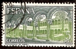 Sellos de Europa - Espaa -  Monasterio de Santa María de Ripoll - Claustro