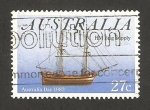 Stamps Australia -  Barco H.M. Brick Supply