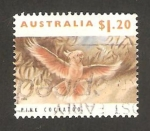 Stamps Australia -  Cacatúa rosa