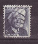 Sellos de America - Estados Unidos -  Frank Lloyd Wright