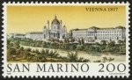 Stamps San Marino -  AUSTRIA - Centro histórico de Viena