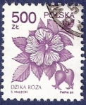 Stamps : Europe : Poland :  POLONIA Flora 500