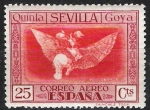 Sellos de Europa - Espaa -  522 Quinta de Goya en EXPO- 29 de Sevilla.Disparate volante.
