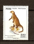 Stamps Peru -  LOBO   DE   RÍO