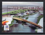 Stamps Spain -  Edifil  4423  Expo Zaragoza 2008.  Vista general del recinto de la exposición.                      
