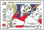 Stamps Spain -  compostela 93