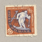 Stamps Romania -  Juegos Límpicos Invierno Innsbruck