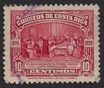 Sellos de America - Costa Rica -  Primer Congreso Postal Panamericano