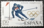 Stamps : Europe : Spain :  X Juegos Olímpicos de Invierno de Grenoble