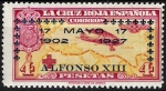 Stamps Spain -  372 XXV Aniv.º de la Jura de la Constitución por Alfonso XIII
