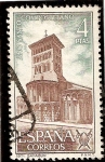 Stamps : Europe : Spain :  Año Santo Jacobeo - Iglesia de San Tirso, Sahagún