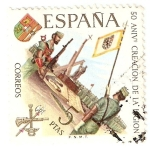 Stamps : Europe : Spain :  L Aniversario de la Legión - Alejandro Farnesio