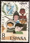 Sellos de Europa - Espa�a -  XXV Aniversario de UNICEF