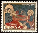 Sellos de Europa - Espaa -  Fragmento del altar de Aviá