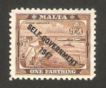 Stamps : Europe : Malta :  puerto de la valette