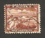 Sellos de Europa - Malta -  puerto de la valette