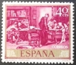 Stamps : Europe : Spain :  Mariano Fortuny Marsal