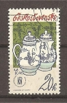 Stamps : Europe : Czechoslovakia :  Porcelana de Checoslovaquia.
