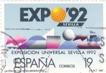 Stamps Spain -  Expo 92