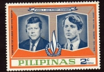 Sellos del Mundo : Asia : Philippines : John and Robert Kennedy