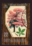 Stamps : America : Honduras :  Mayflower