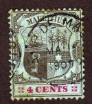 Stamps Mauritius -  Escudo