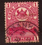 Stamps United Kingdom -  Escudo Cabo de Buena  Esperanza