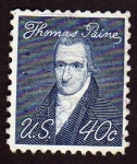 Stamps United States -  Thomas Paine