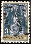 Stamps Spain -  Día del Sello. El ciego de los romances - Solana