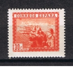 Stamps Spain -  Edifil  849 J   En honor del Ejército y la Marina.   