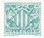 Stamps Spain -  Plan Sur de Valencia
