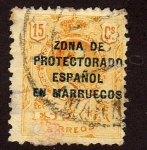 Stamps Spain -  alfonso XIII
