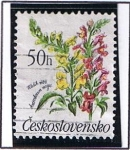 Stamps Czechoslovakia -  Flores