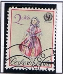 Stamps Czechoslovakia -  Trajes