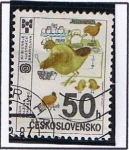 Stamps Czechoslovakia -  Pollos