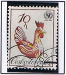 Stamps Czechoslovakia -  Gallo