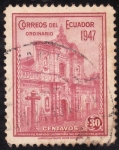 Sellos de America - Ecuador -  Iglesia de la compañia (Quito)