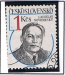 Stamps Czechoslovakia -  Ladislay Novomesky