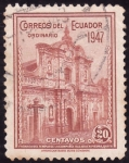 Stamps Ecuador -  Iglesia de la compañia (Quito)