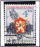 Sellos de Europa - Checoslovaquia -  Escudo