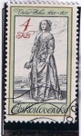Stamps Czechoslovakia -  Vaclau Hollar