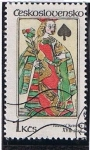 Stamps Czechoslovakia -  Naipes